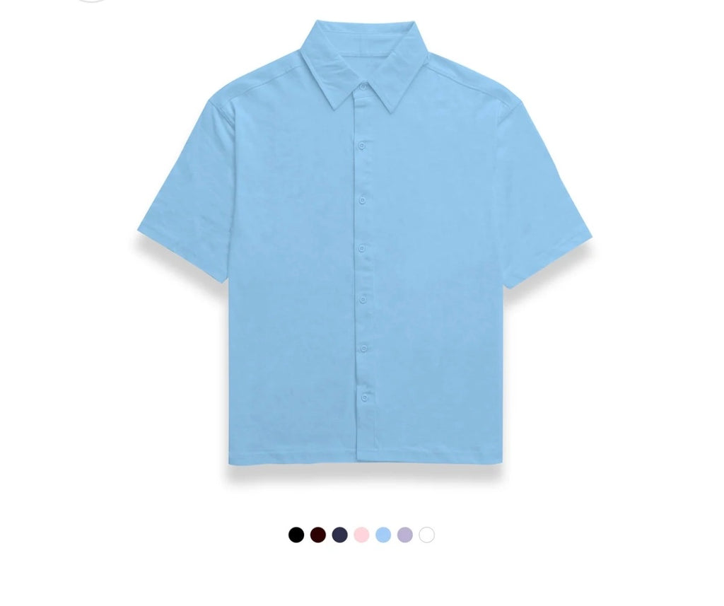 Unfamed : unisex premium relaxed cotton shirts[7 colours][240 gsm]