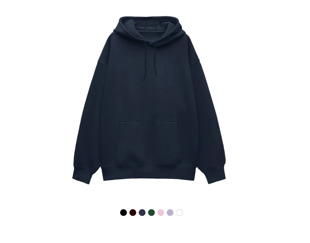 Unfamed : heavy winter hoodie [400gsm,fleece inside ][oversized]