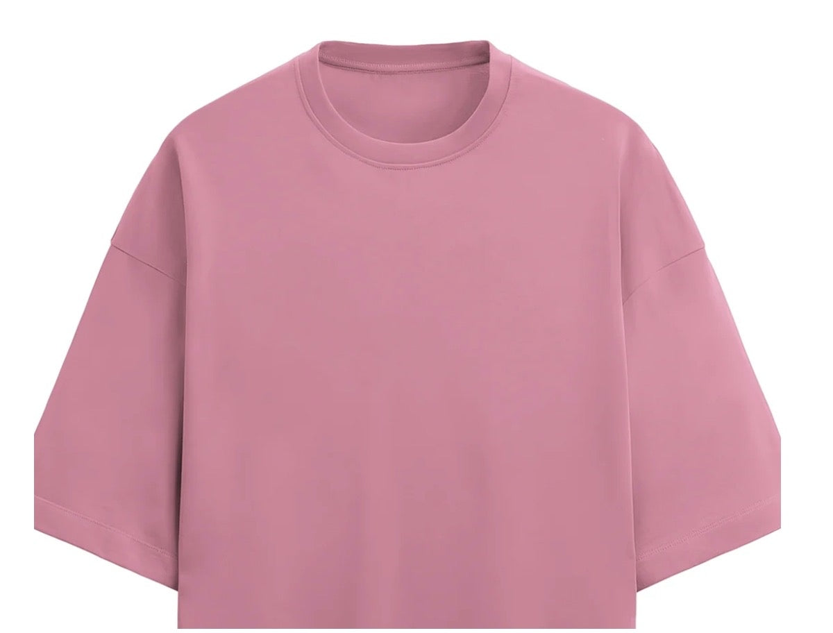 Unfamed : terry cotton oversized tee [12 colours][280 gsm]