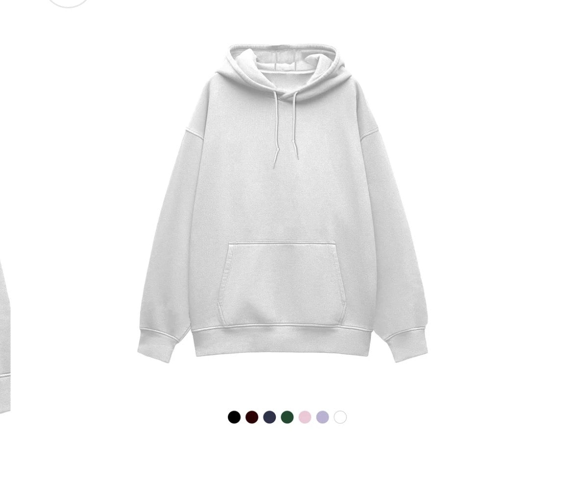 Unfamed : heavy winter hoodie [400gsm,fleece inside ][oversized]