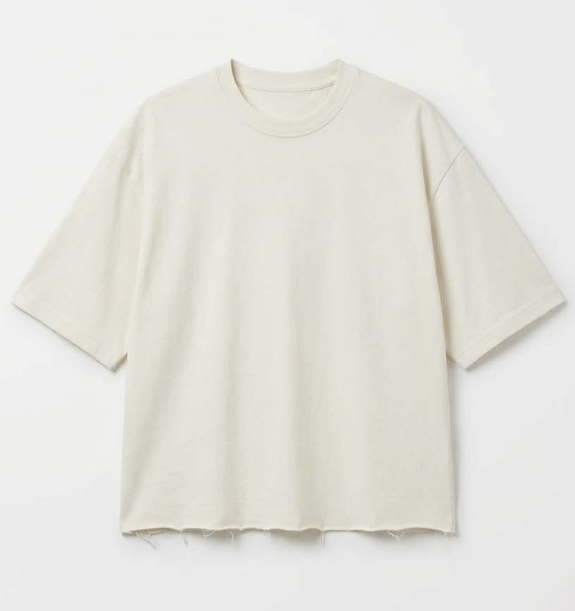 Unfamed : oversized boxy fit oversized premium tee [240 gsm]